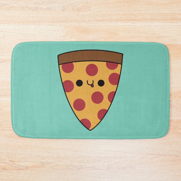 Item preview, Cute Slice Of Pepperoni Pizza - Kawaii Pepperoni Pizza designed and sold by KawaiiByDice.