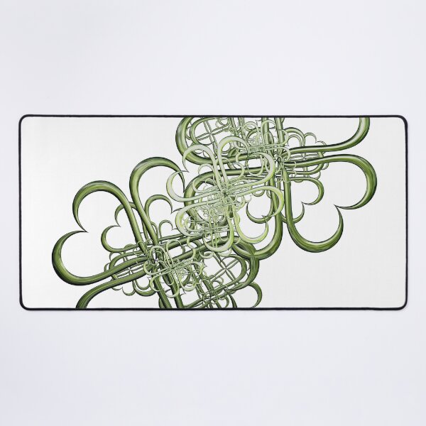 Item preview, Intertwined Lucky Irish Shamrocks designed and sold by BoundedChaos.
