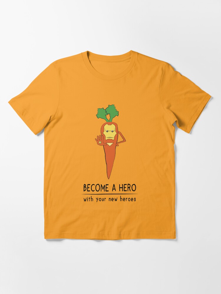 Alternate view of Iron Carrot Essential T-Shirt