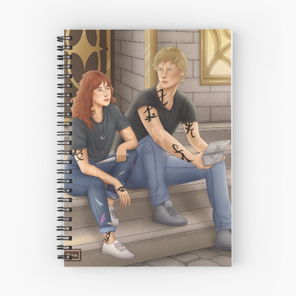 Item preview, Clary and Jace in Angel Square - TMI designed and sold by artsy-mica.