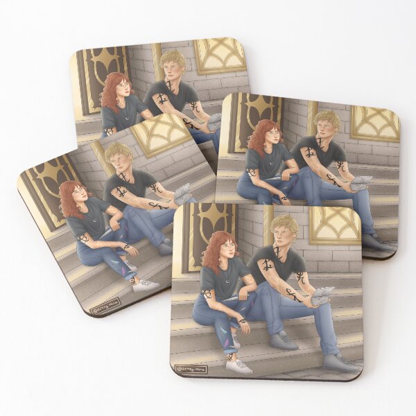 Item preview, Clary and Jace in Angel Square - TMI designed and sold by artsy-mica.