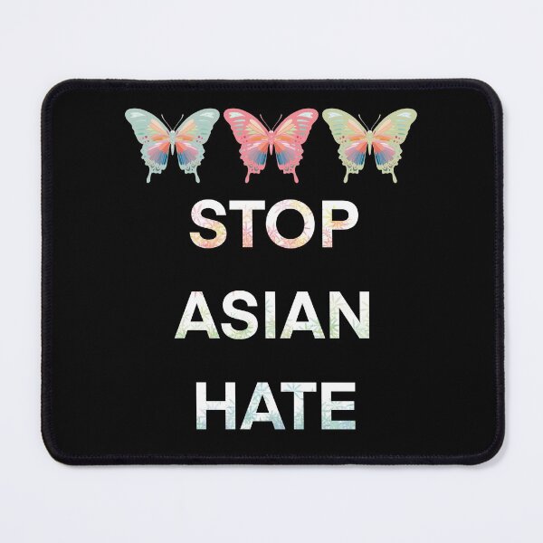 Item preview, Stop Asian Hate. Proud to be Asian. Colorful Butterflies  designed and sold by Kate Hyunsu Cho.