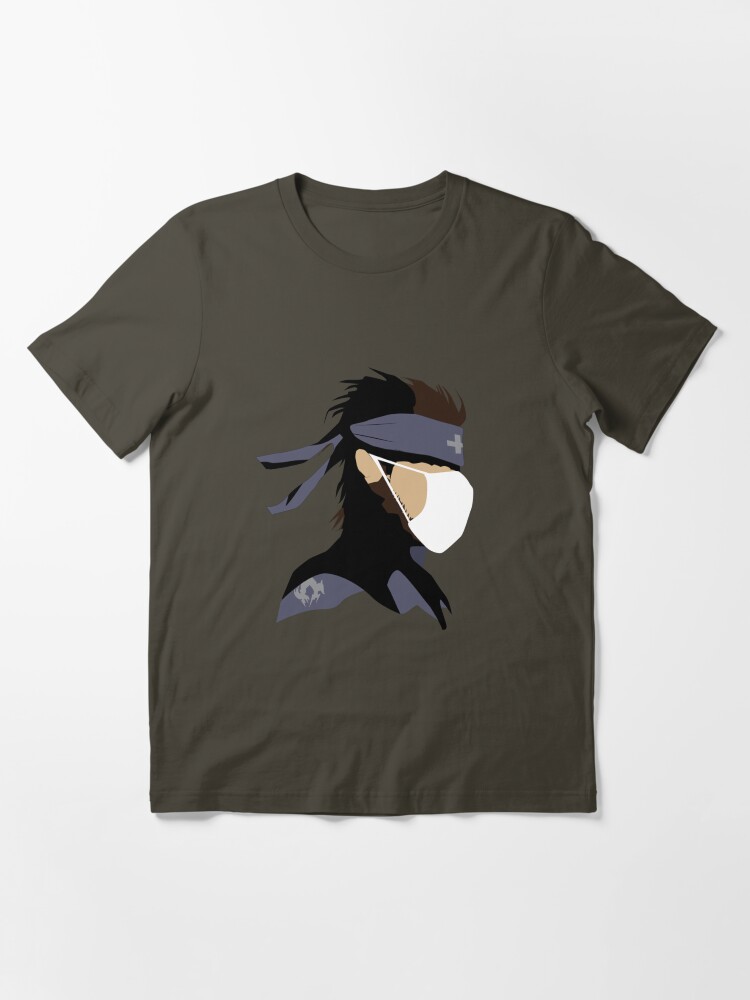 Alternate view of Solid Snake Paramedic Essential T-Shirt