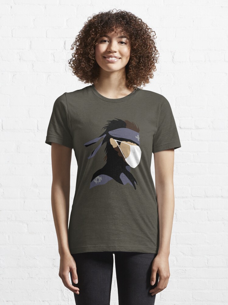 Alternate view of Solid Snake Paramedic Essential T-Shirt