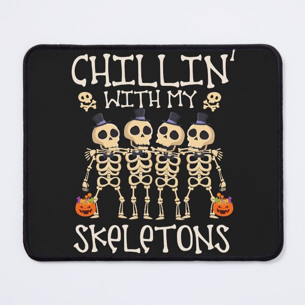 Item preview, Chillin With My Skeletons Halloween- Skeletons Halloween designed and sold by SANTI236.