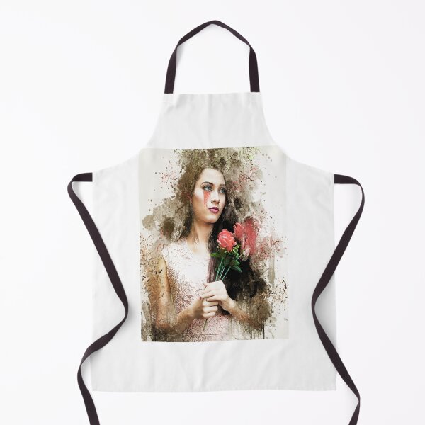 Item preview, Sad Girl Having a Flower In Her Hands designed and sold by SHAUNBOUTIQUE.
