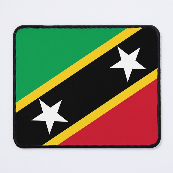 Item preview, SAINT KITTS and NEVIS Flag Gifts, Masks, Stickers & Products (GF) designed and sold by mpodger.