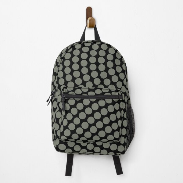 Item preview, Olive Green and Black Circle Polka Dot Pattern Pairs Dutch Boy 2022 Popular Color Wild Basil 424-5DB - Colour Trends - Trending Hues designed and sold by ColorOfTheYears.