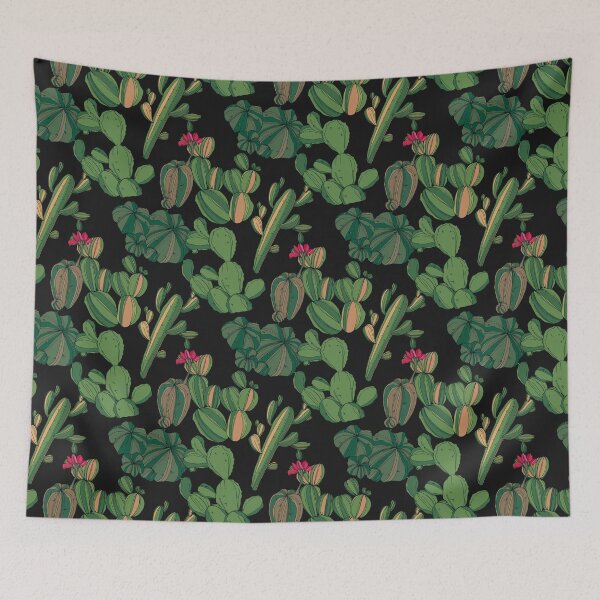 Item preview, cactus multicolor bright colors pattern designed and sold by cutecrazytshirt.