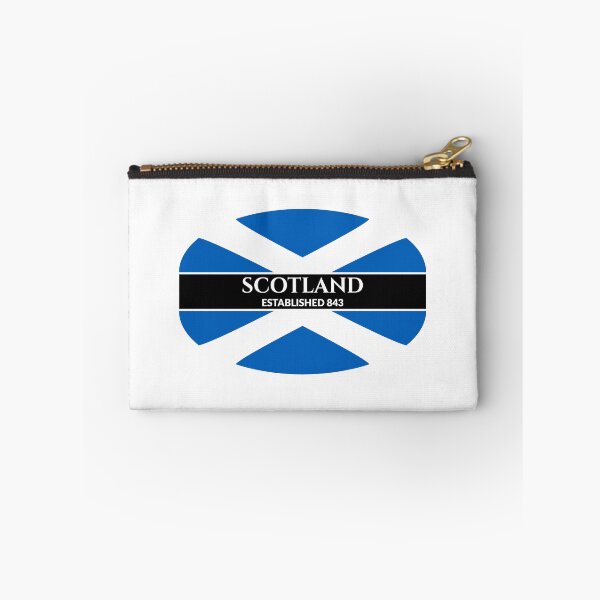 Item preview, Copy of Scotland Established 843 Scottish Flag (White Text) designed and sold by Worldesigns by Artsiren.
