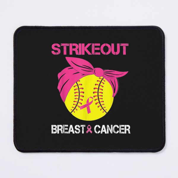 Item preview, Strike Out Breast Cancer Awareness Softball Fighters T-Shirt designed and sold by Francois-Lemann.