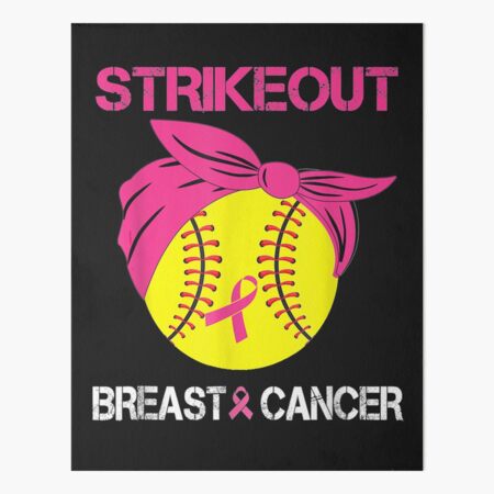 Strike Out Breast Cancer Awareness Softball Baseball Soccer Shirt