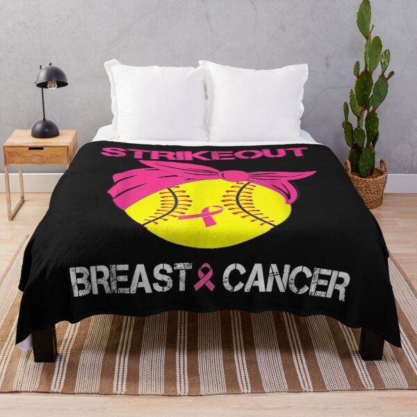 Item preview, Strike Out Breast Cancer Awareness Softball Fighters T-Shirt designed and sold by Francois-Lemann.