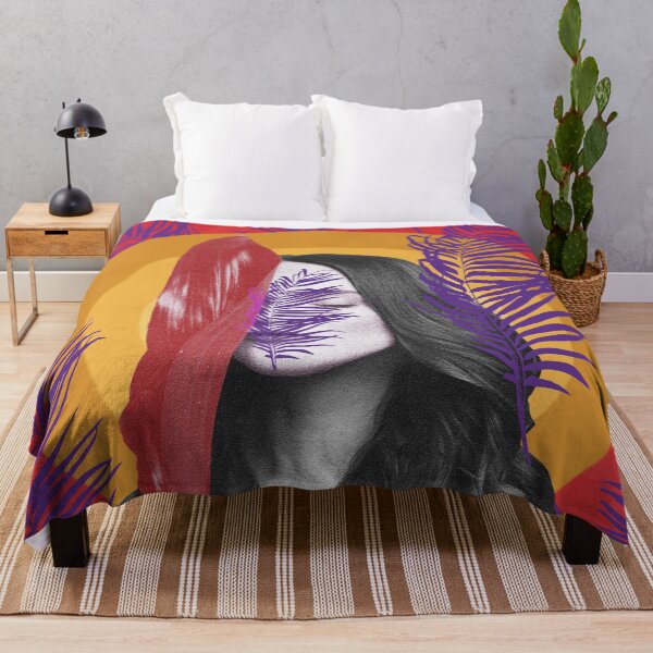 Item preview, Palm Leaf Portrait - Digital Collage designed and sold by MakitoDesign.