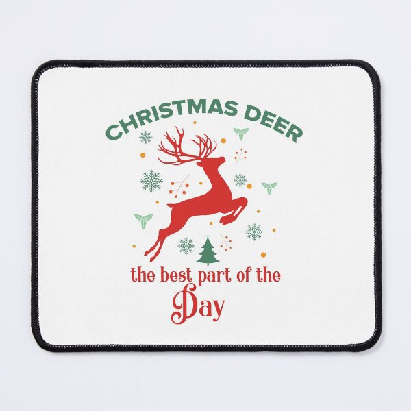 Item preview, Christmas deer the best part of the day - christmas designed and sold by cruzzcreation.