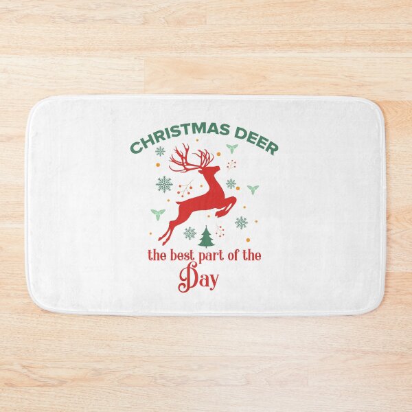 Item preview, Christmas deer the best part of the day - christmas designed and sold by cruzzcreation.