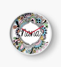 Benutzerdefinierte Nana-Design Uhr