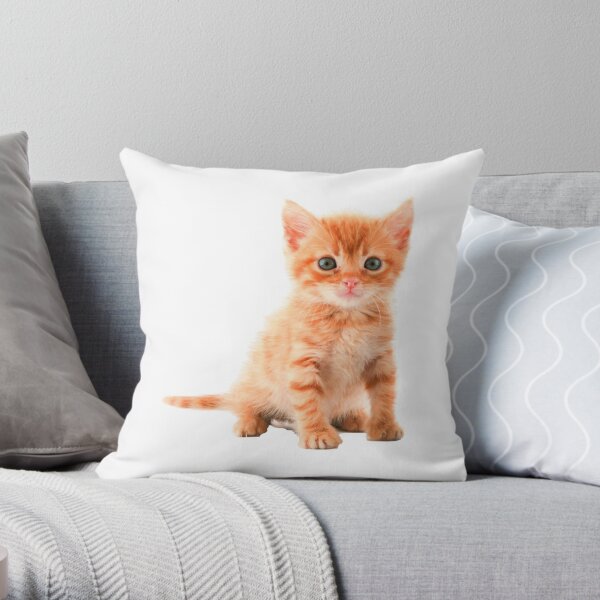 AC-158lym-CPW Ginger Kitten 'Love You Mum' Soft Velvet Feel Cushion Cover With 