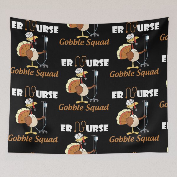 Item preview, Cute Turkey Er Nurse Gobble Squad Nursing Thanksgiving designed and sold by nguyenkimkha.