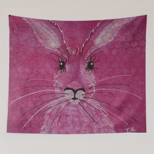 Item preview, Pink Hare designed and sold by TinaRobertsArt.