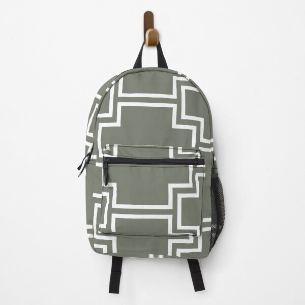 Item preview, Olive Green and White Tessellation Line Pattern 2 Pairs Dutch Boy 2022 Popular Color Wild Basil 424-5DB - Colour Trends - Trending Hues designed and sold by ColorOfTheYears.