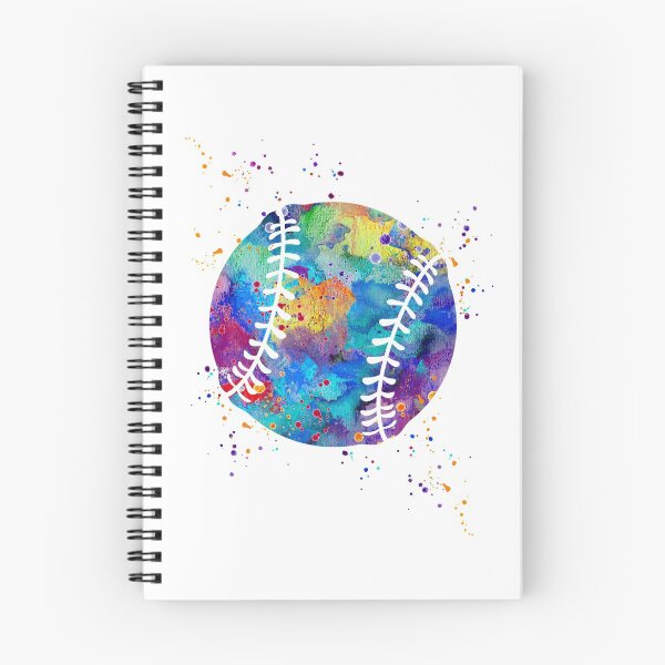 Item preview, Baseball Ball Sports Watercolor designed and sold by LotusGifts.