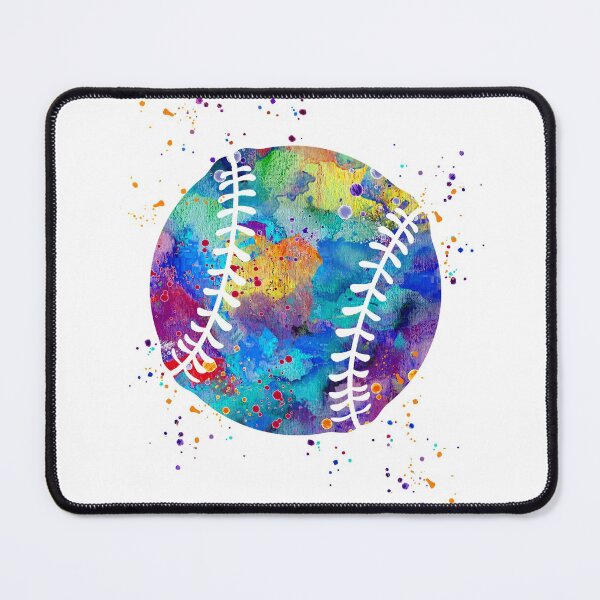 Item preview, Baseball Ball Sports Watercolor designed and sold by LotusGifts.