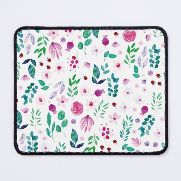 Item preview, Floral and leaves pattern - Hand Drawn leaves artwork designed and sold by Marie Young.