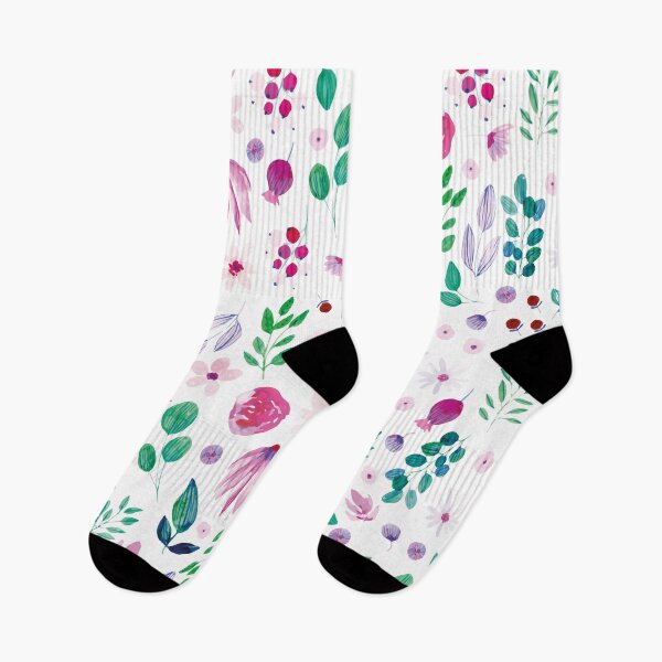 Item preview, Floral and leaves pattern - Hand Drawn leaves artwork designed and sold by Marie Young.