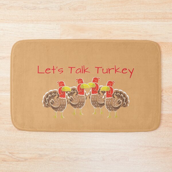 Item preview, Let's Talk Turkey designed and sold by FiaFiaPress.