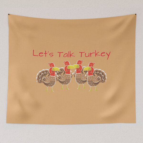 Item preview, Let's Talk Turkey designed and sold by FiaFiaPress.