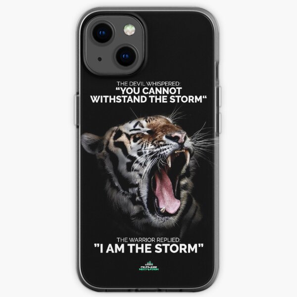 I AM THE STORM! iPhone Soft Case