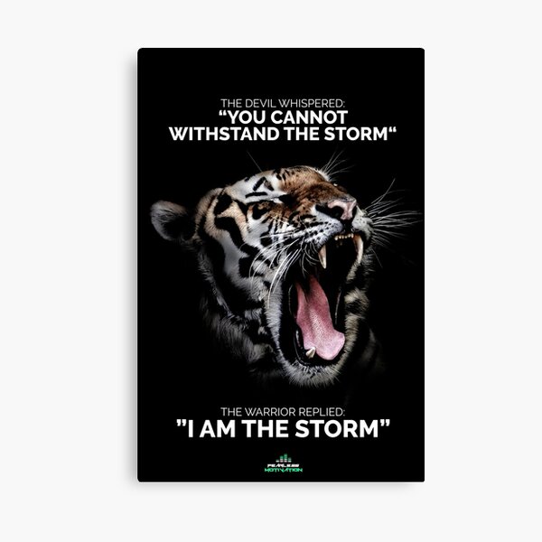 Item preview, I AM THE STORM! designed and sold by fearlessmotivat.