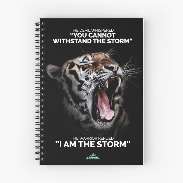 Item preview, I AM THE STORM! designed and sold by fearlessmotivat.