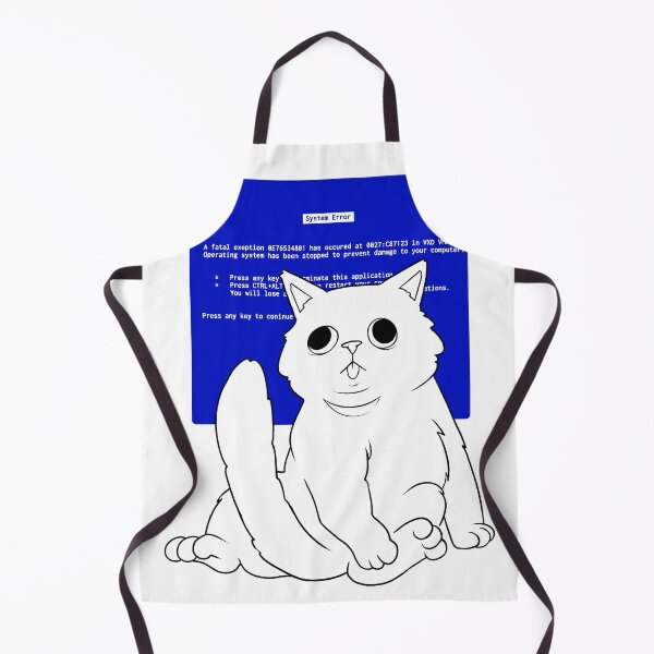 Item preview, Blue Screen Cat designed and sold by Tobe Fonseca®.