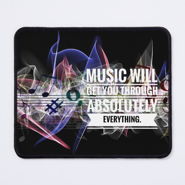 Item preview, MUSICAL NOTES QUOTE designed and sold by lindaully.