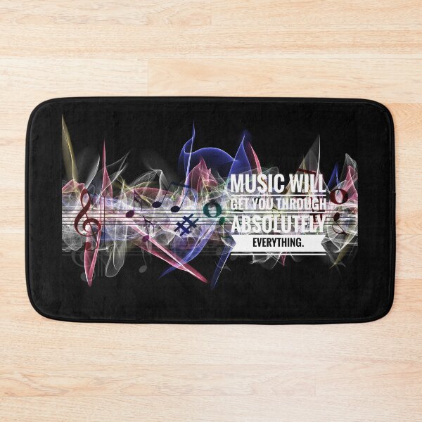 Item preview, MUSICAL NOTES QUOTE designed and sold by lindaully.