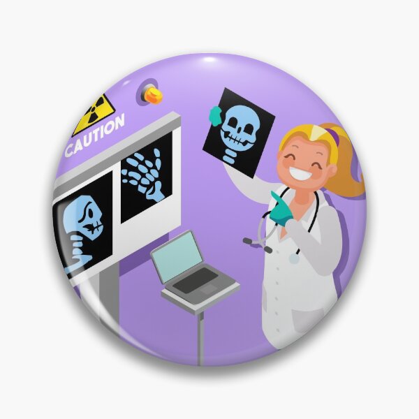 Item preview, Medical Doctor Radiology Icon Isometric People Cartoon designed and sold by aurielaki.