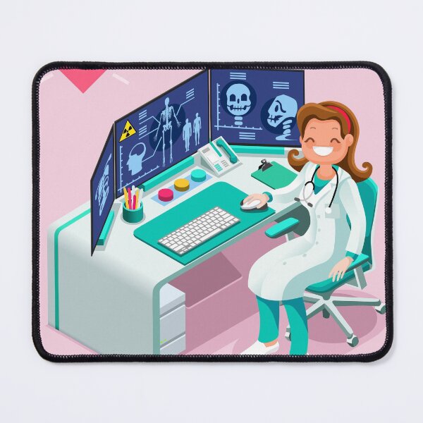 Item preview, Hospital Computer Healthcare Data Isometric People designed and sold by aurielaki.