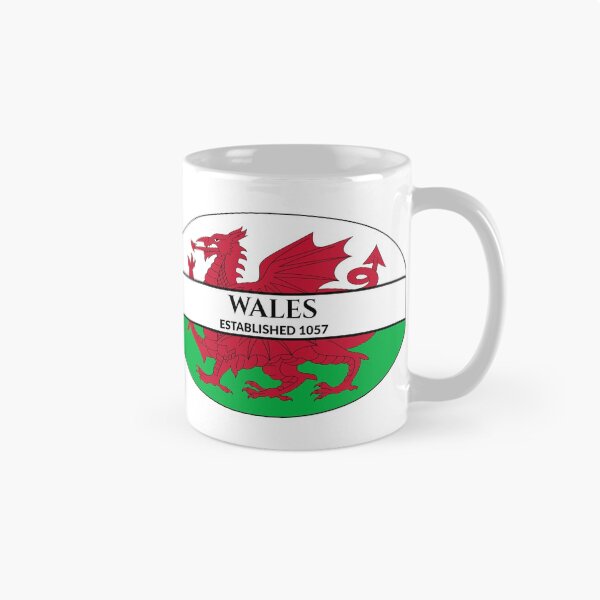 Item preview, Wales Established 1057 Welsh Flag designed and sold by Worldesigns by Artsiren.