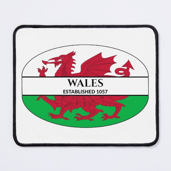 Item preview, Wales Established 1057 Welsh Flag designed and sold by Worldesigns by Artsiren.