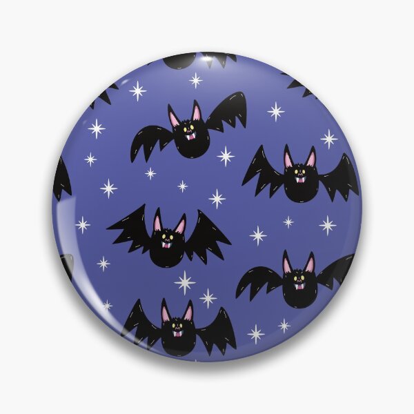 Item preview, Dark Blue Bats Halloween Pattern designed and sold by keeleypost.