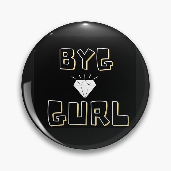 Item preview, S.O.I.L Signs: Byg Gurl White on Black designed and sold by TheSignsofSOIL.
