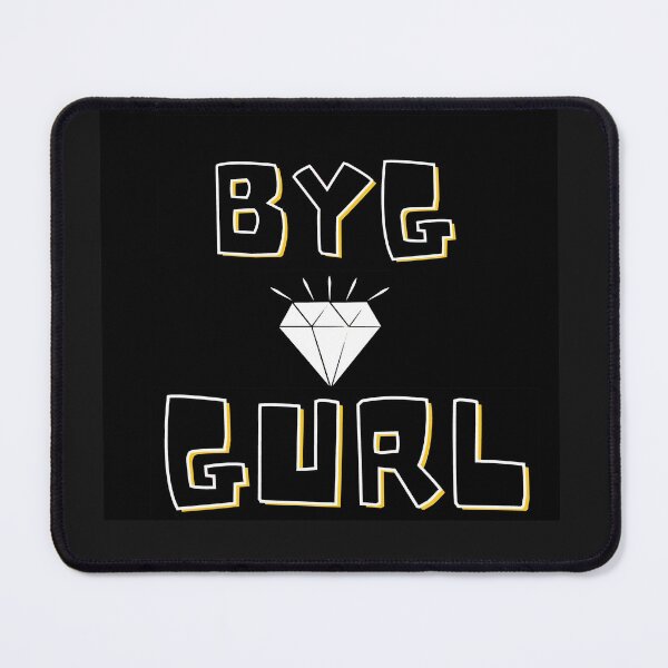 Item preview, S.O.I.L Signs: Byg Gurl White on Black designed and sold by TheSignsofSOIL.