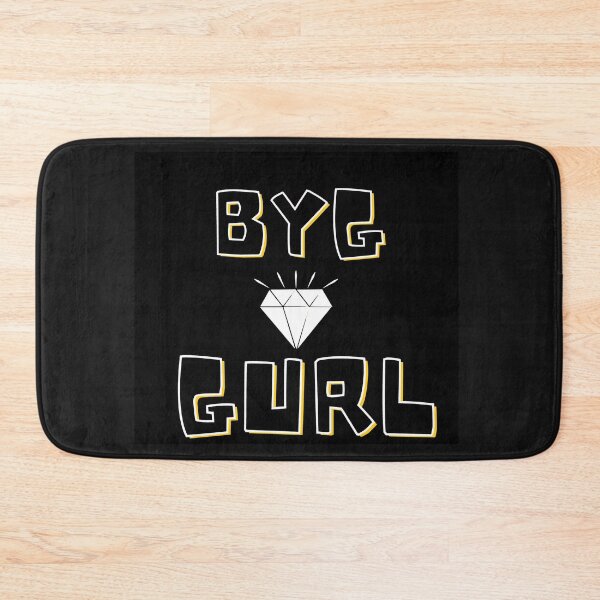 Item preview, S.O.I.L Signs: Byg Gurl White on Black designed and sold by TheSignsofSOIL.