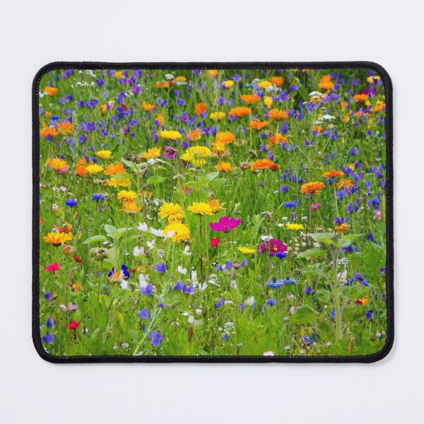 Item preview, MEADOW FLOWERS PRINT designed and sold by lindaully.