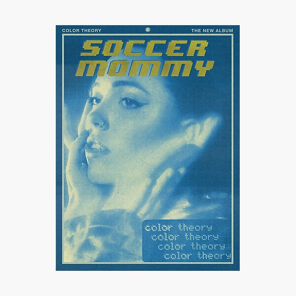 Item preview, Soccer Mommy Color Theory designed and sold by lgsketches.