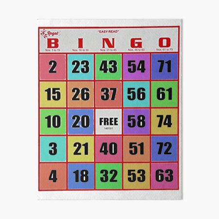 Bingo Seat Cushion with Cushion Back - Lucky Bingo Print