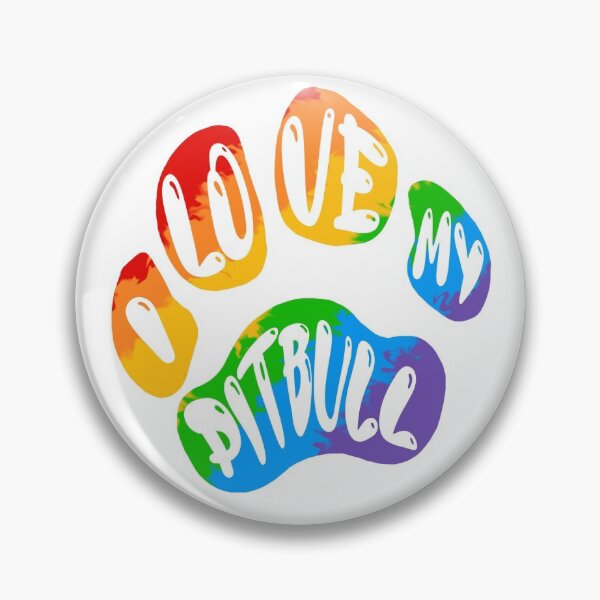 Item preview, I love my pitbull designed and sold by AureateDesigns.