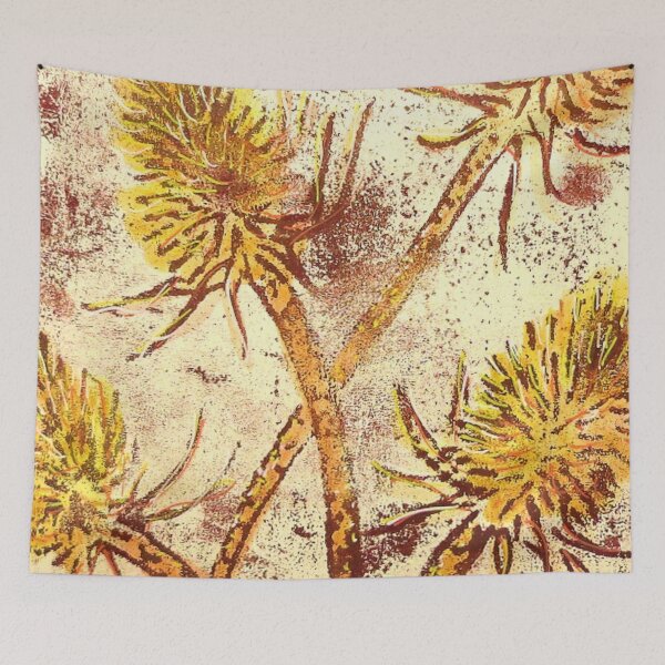 Item preview, Teasels designed and sold by TinaRobertsArt.
